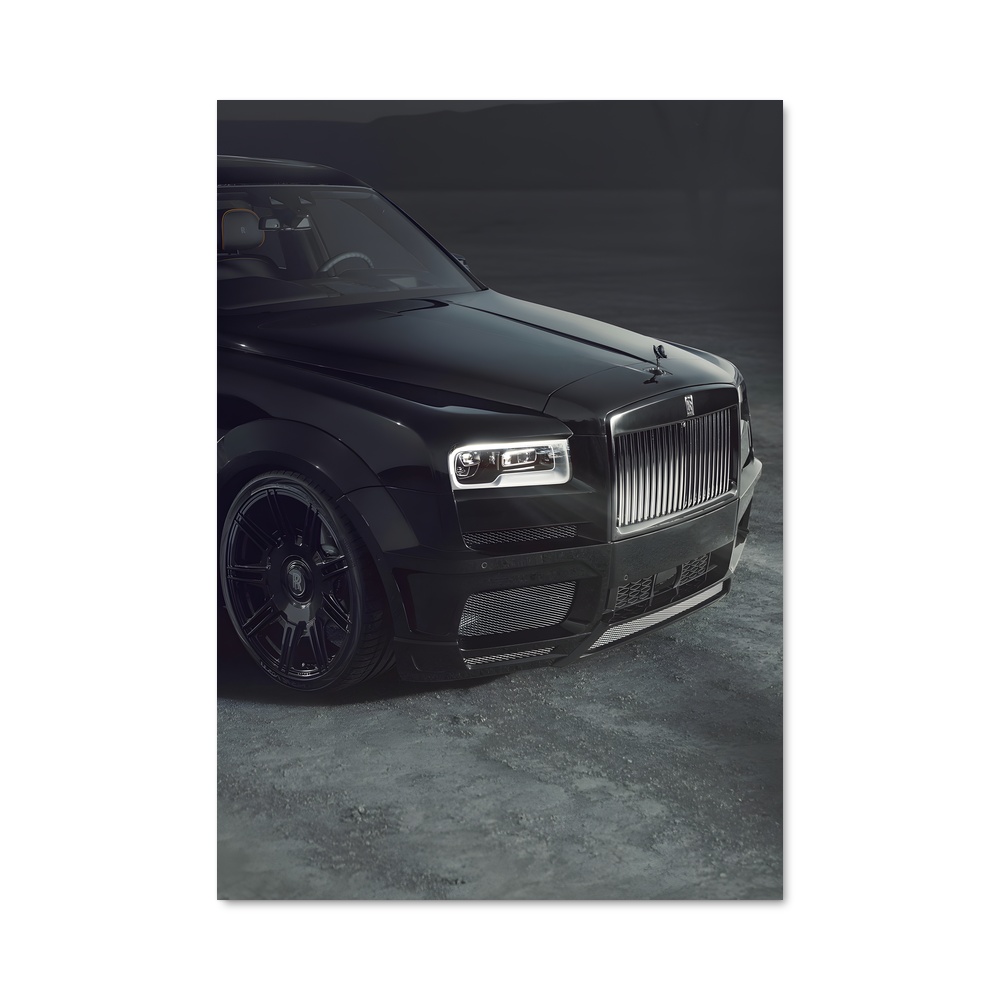 Poster Cullinan black badge élégant